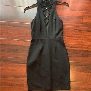 Angel Biba/ LF black mini dress